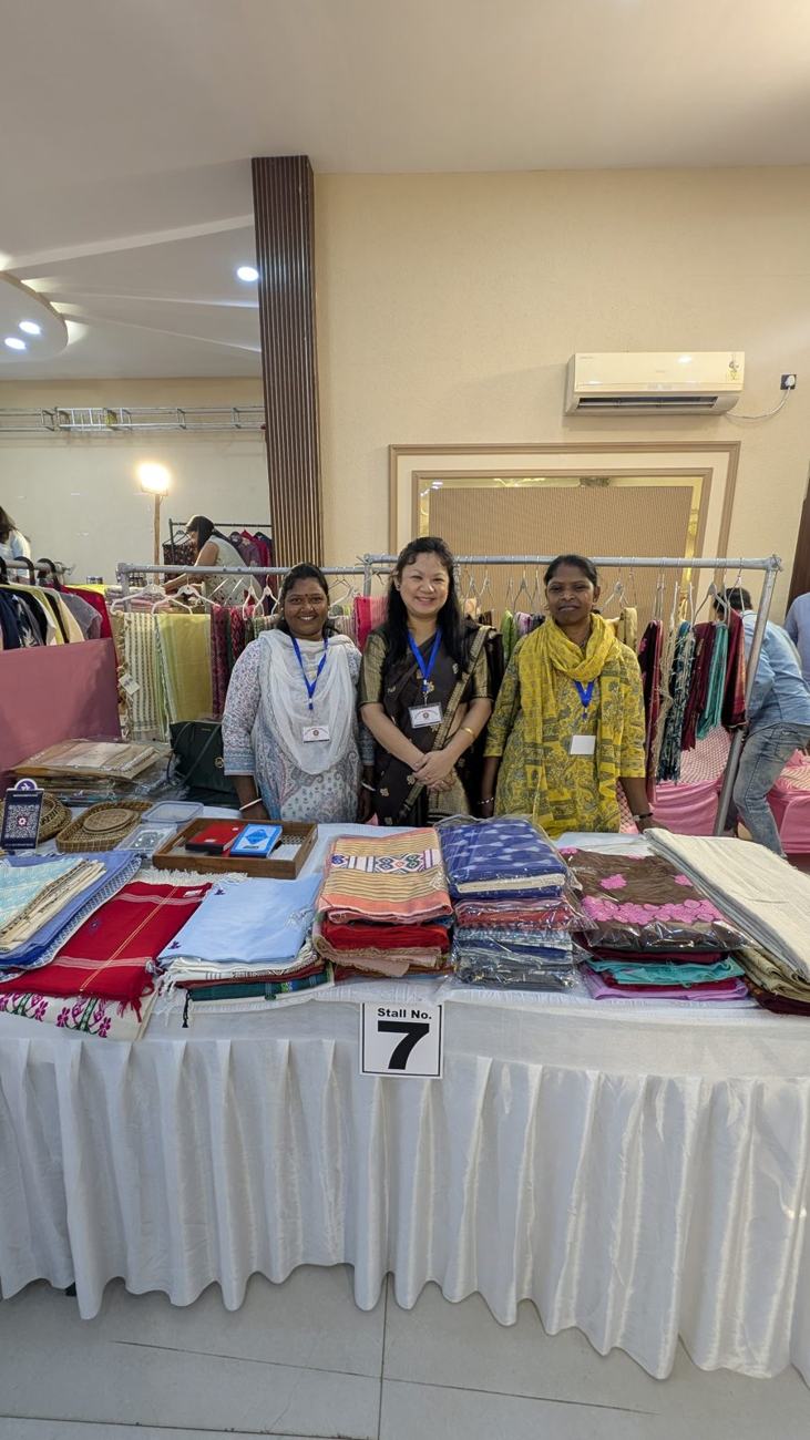 Kuhii Collection stall at DWA Mela, Ranchi